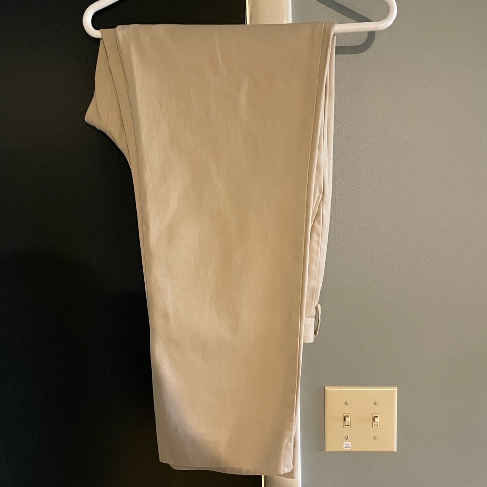 J Crew Bower pants. Size 36x32. Khaki.